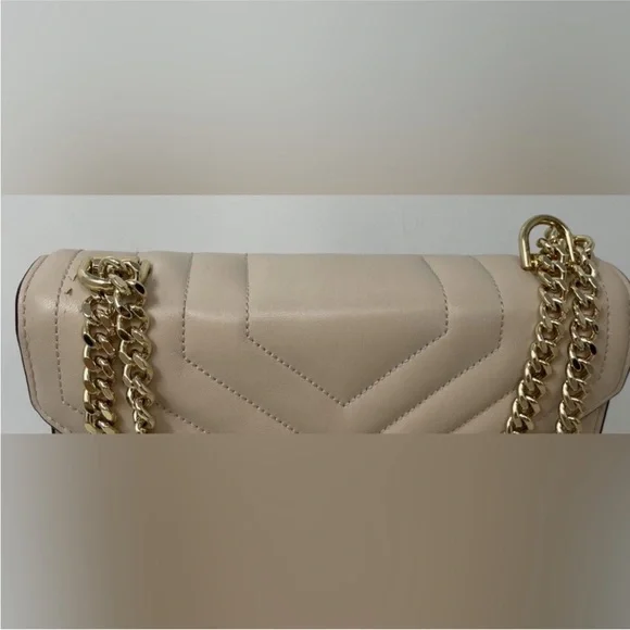 Michael Kors Beige Quilted Shoulder Bag - Picture 5 of 8